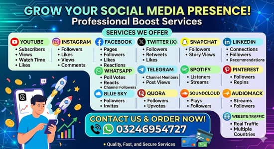 ALL SOCIAL SERVICE AVAILABLE