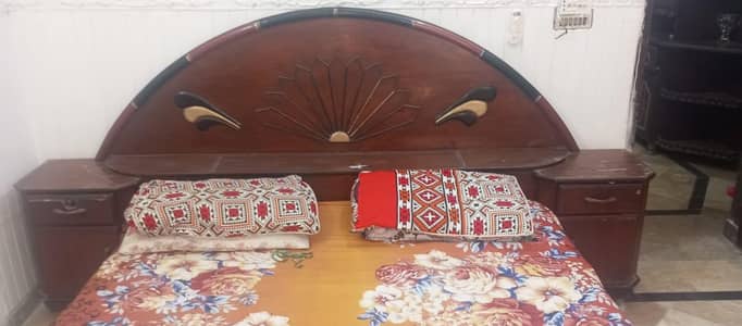 double bed  with mattress
