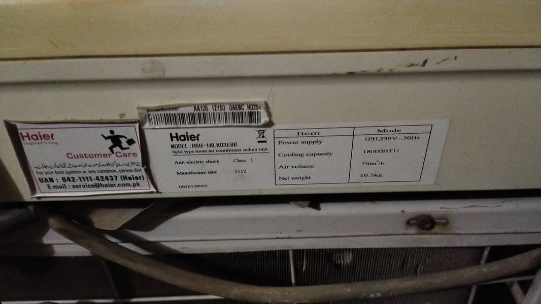Haier Split AC 0