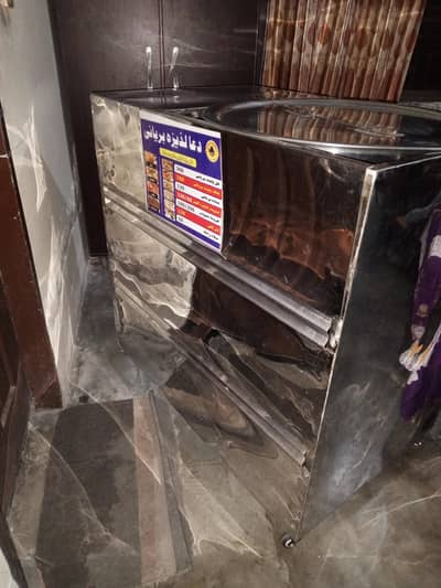 Biryani counter pure steel