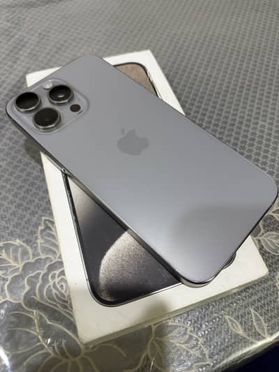Iphone 15 pro max dual sim(PTA approved)