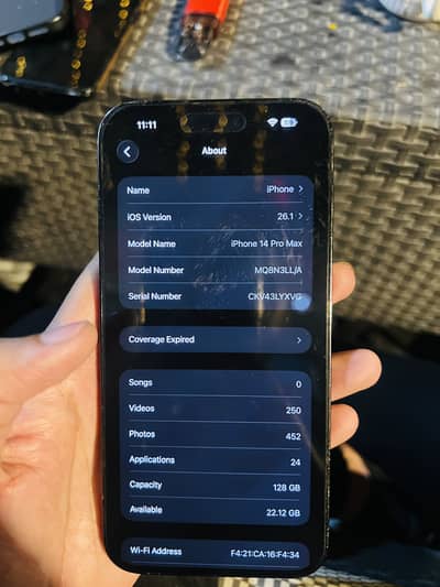 Iphone 14 pro max jv