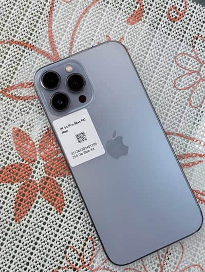 13 Pro Max 256 GB 100health  Sim Time available