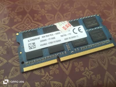 8GB DDR3 RAM for sale