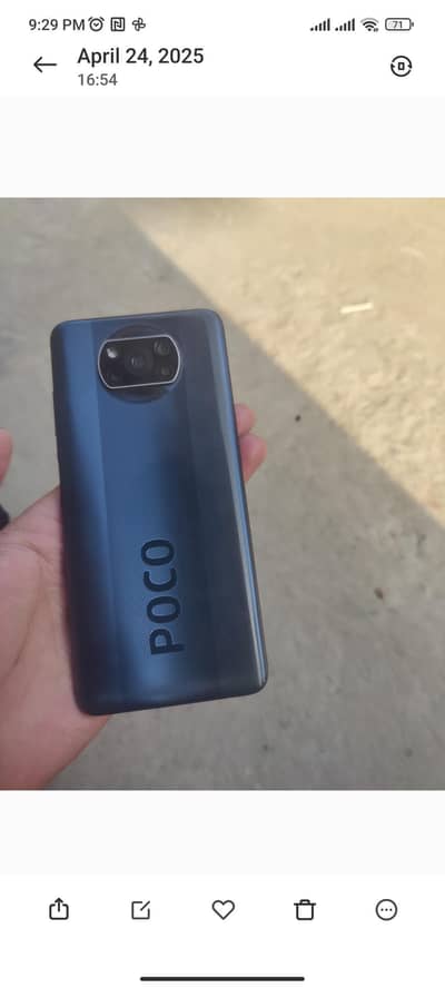 Poco x3 no exchange