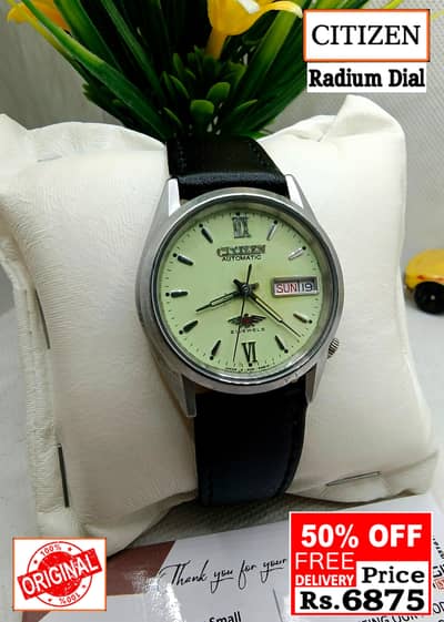 Seiko 5 Citizen Orient Automatic Pre-Owned watch Japan 03161737353