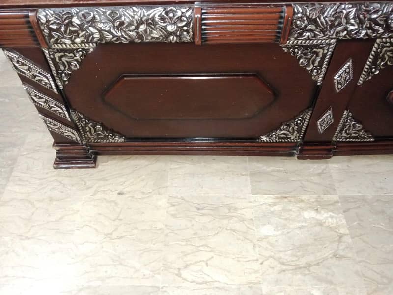 Bed Set with side table and dressing table 1