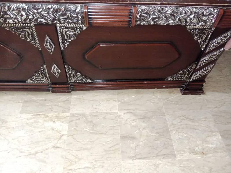 Bed Set with side table and dressing table 2