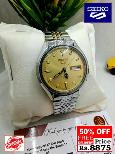 Seiko 5 Citizen Orient Automatic Pre-Owned watch Japan 03161737353