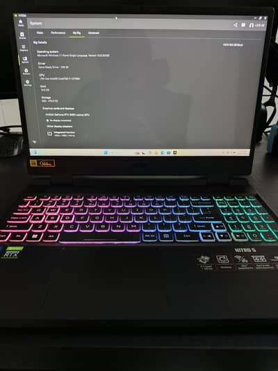 Acer Gaming Laptop i7-12700H & RTX 3060 + Free items