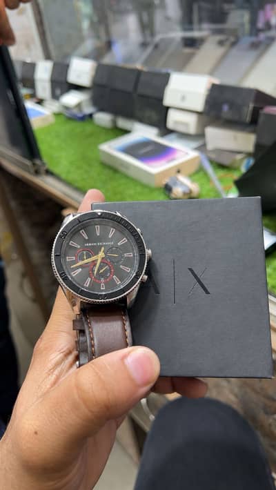 Armani exchange with box condition 10/10
