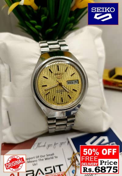 Seiko 5 Citizen Orient Automatic Pre-Owned watch Japan 03161737353