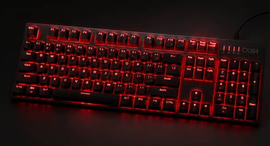 Motospeed CK104 Mechanical RGB Gaming Keyboard” with Blue Switch