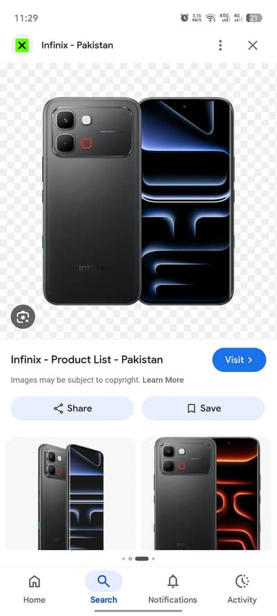Infinix note 60 edge 8gb 256 gb instalment wala