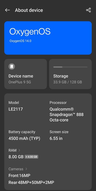 OnePlus 9