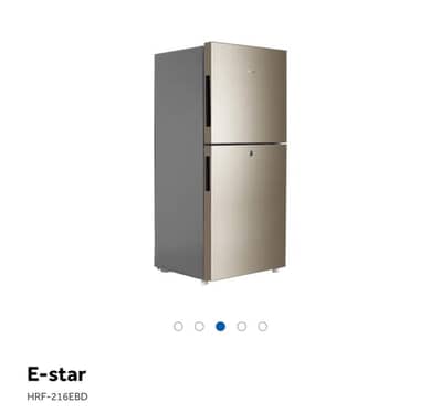 Haier fridge regular size box pack