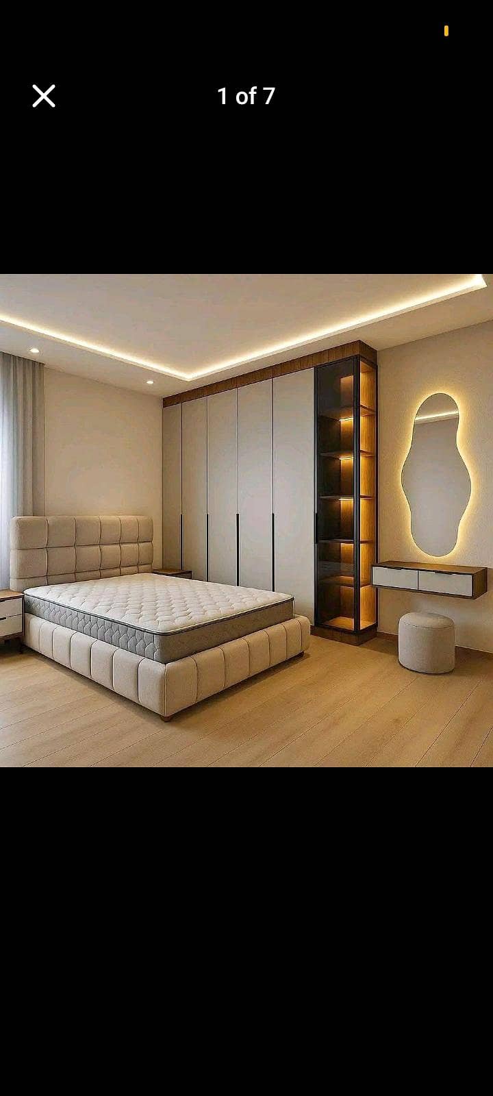 Bubble bed king size bed 4