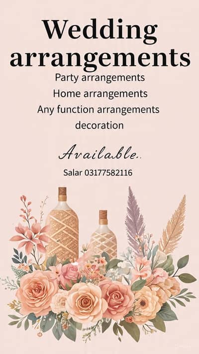 contact me everything function and arrangements and banglaw ka har kis