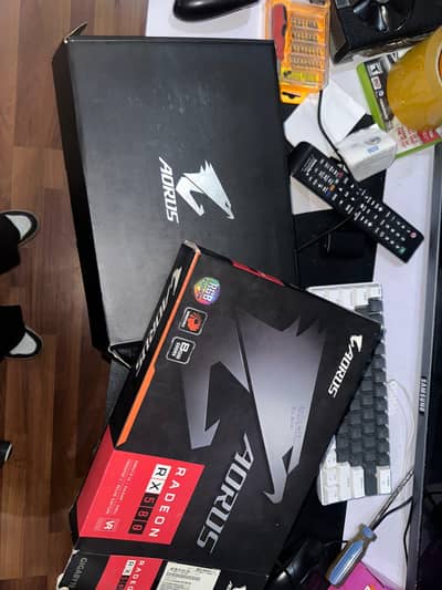 gigabyte aurous Rx 580 (8gb) - with box