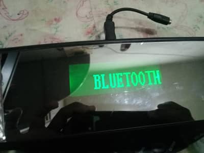 smart rear view mirror Bluetooth FM charging
