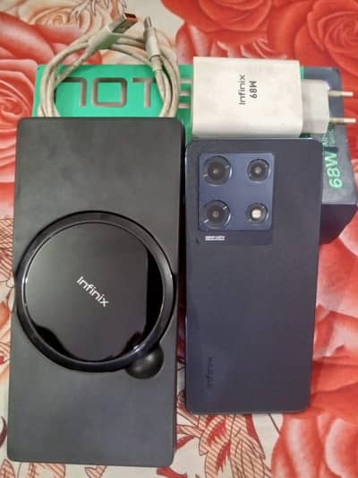 8+5Ram 256 GB storage  108 MP camera  68 w fast and wireless charge