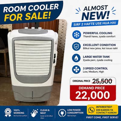 Room cooler master 6000 for sale