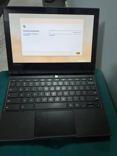 Lenovo chromebook 500e, 360 foldable, touchscreen, in good condition.