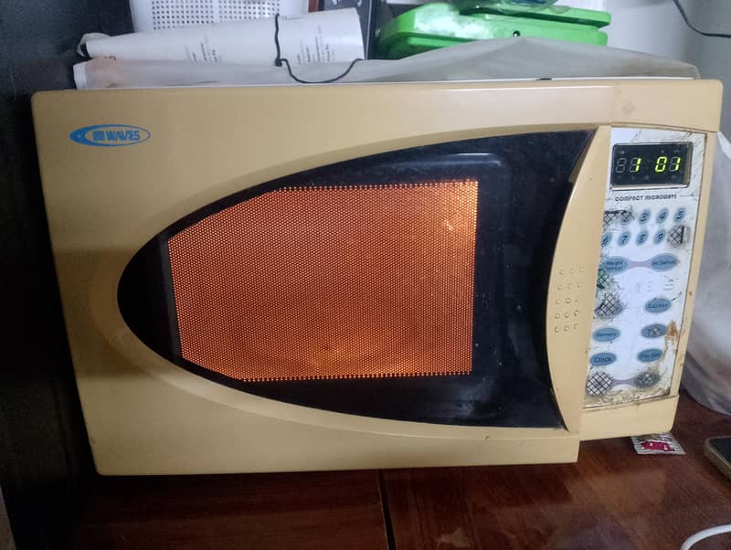 waves oven all button use 16