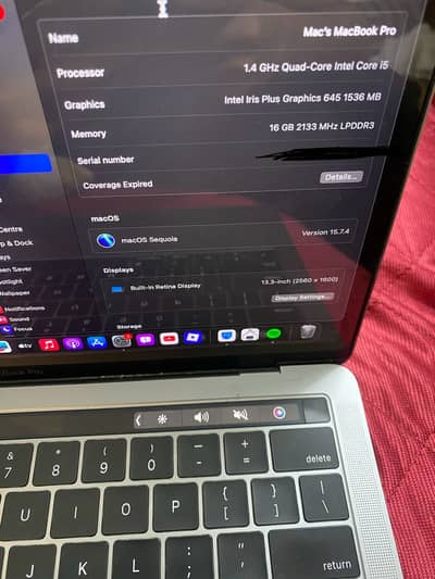 Apple MacBook Pro 2019 - 13-inch | i5 | 16GB RAM With Touchbar