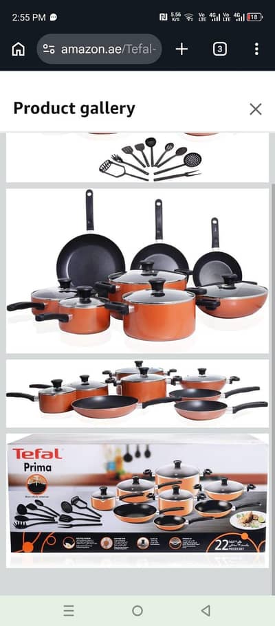 Non-stick imported cook Ware