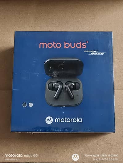 Moto Buds+ Sound By Bose 100% Original Pin Packed