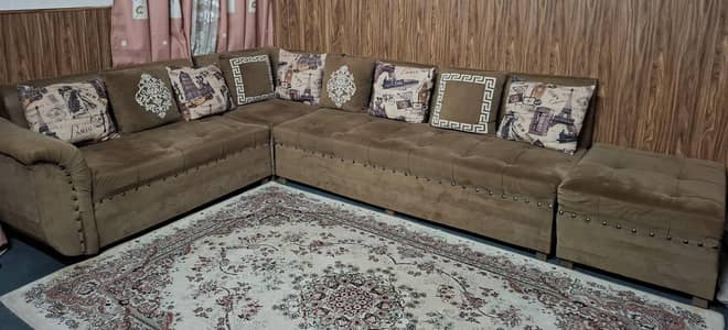 L shape 7 seater