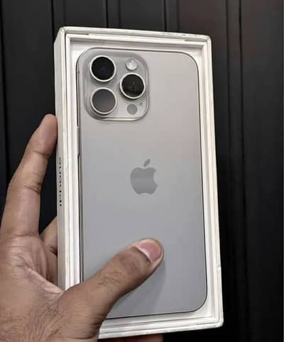 iPhone 15pro PTA with box
