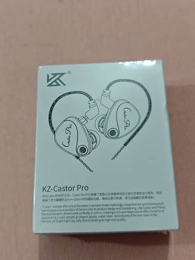 KZ Castor Pro – Tunable Dual Dynamic Driver IEM