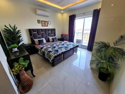 Per Day Rent 15000/- One Bed Apartment Available Zameen Opal