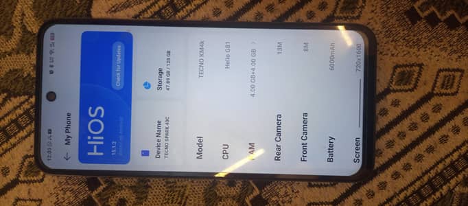 Tecno spark 40c