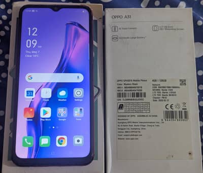Oppo A31 | One Hand | Excellent Condition | Box | Great Camera
