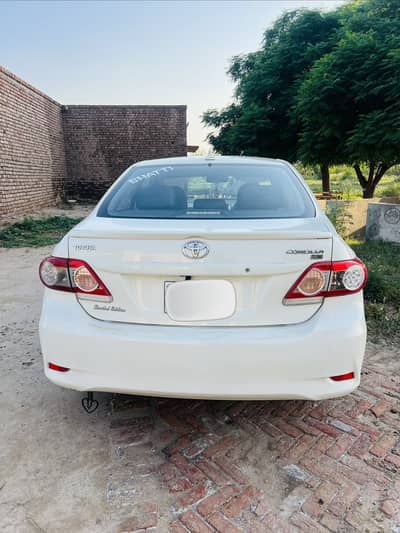 Toyota Corolla Gli 2014 – Neat & Clean only bay and driver