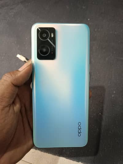 OPPO A76  6+5/128 ONLY SET AND CHARGER