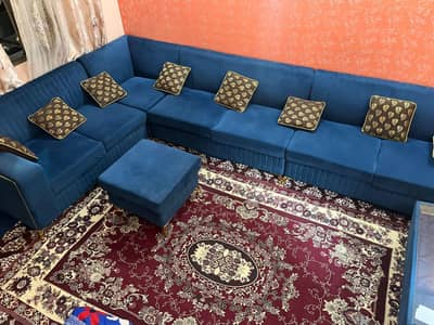10 SEATER L SHAPE SOFA SET AVAILABLE FOR SELL