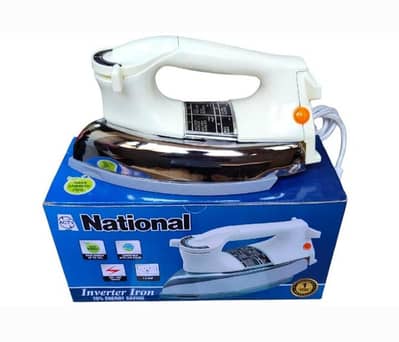 NATIONAL INVERTER IRON 75% ENERGY SAVING WHITE FREE DELIVERY