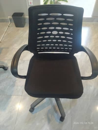 12 Almost new office chairs just bought 3 months before.