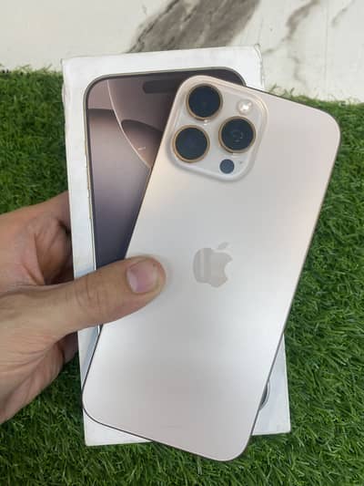 Iphone 16 pro max Pta approved 256gb 93% battery health with box