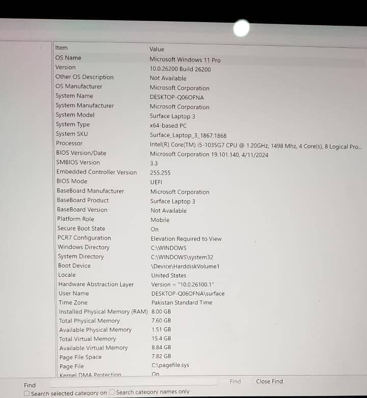 Microsoft surface laptop 6