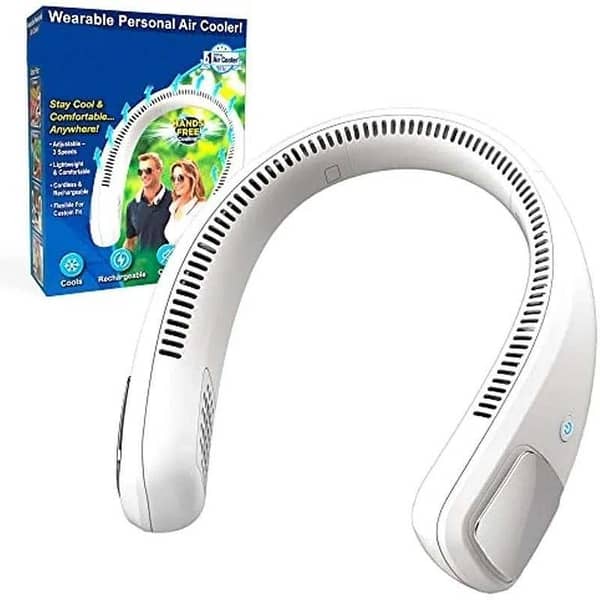Wearable neck fan Wireless charging nack fan
