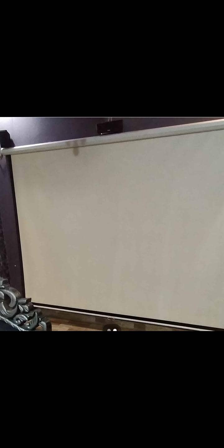 projecter screen 0