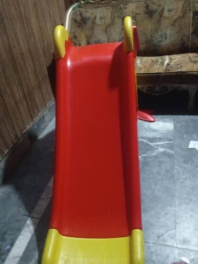 kids slide Red yellow