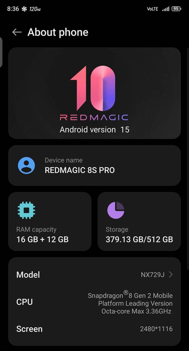 RED MAGIC 8S PRO 6