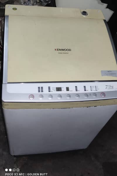 Kenwood automatic washing machine | 7.5kg