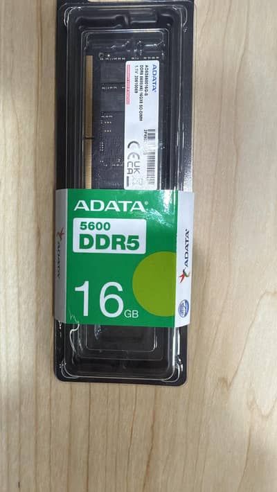 ADATA DDR5 SODIMM 16GB 5600MHz laptop ram